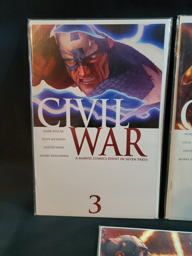 Marvel: Guerra Civile Vol. Set fumetti 1 1-3 sette parti evento vedi foto dettagliate 12GG - Foto 4 di 5