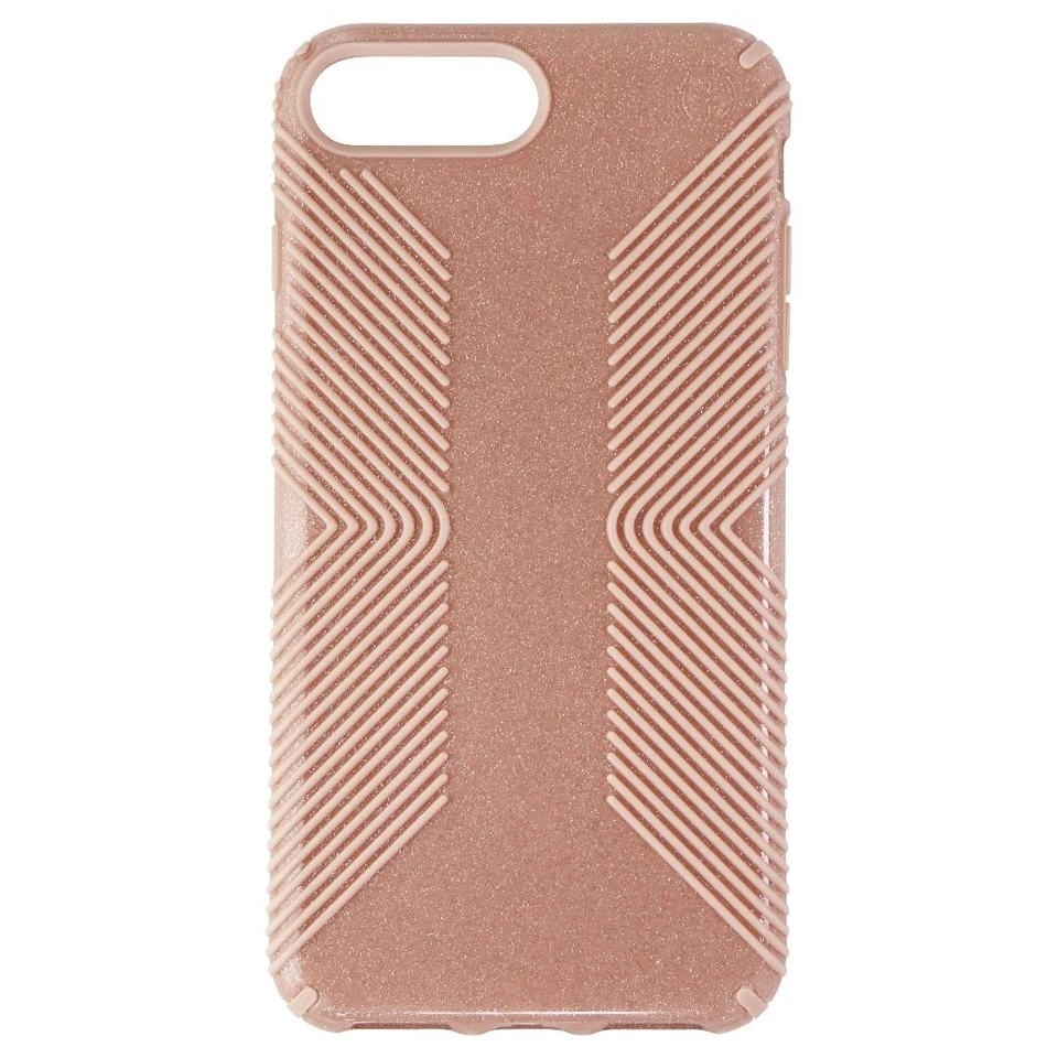 Speck Presidio Grip + Glitter Case for iPhone 8 Plus / 7 Plus - Pink / Glitter - Image 2 of 3