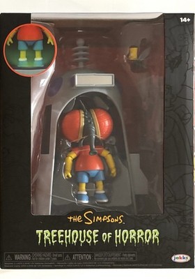 Jakks Pacific - The Simpsons Treehouse of Horror Fly Boy Bart Figure - New