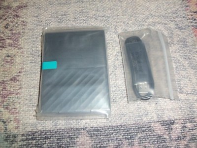 WD My Passport 1TB externe Festplatte Farbe schwarz - Rezertifiziert