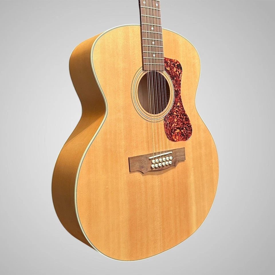 Guitarra Eléctrica Acústica Guild F-2512E Maple Jumbo 12 Cuerdas - Natural Foto 2 de 4