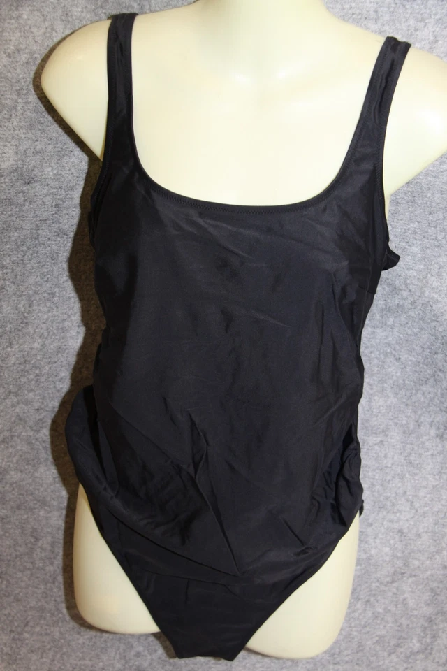 UMSTANDS BADEANZUG SCHWIMMANZUG GRÖSSE 38 D SCHWARZ UNI VON ANITA MATERNITY - Bild 1 von 2