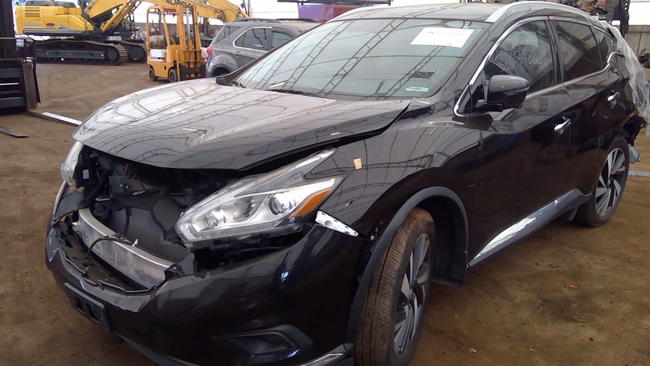 Wheel 20x7-1/2 Alloy Machined Face Painted Pockets Fits 15-18 MURANO 6742490