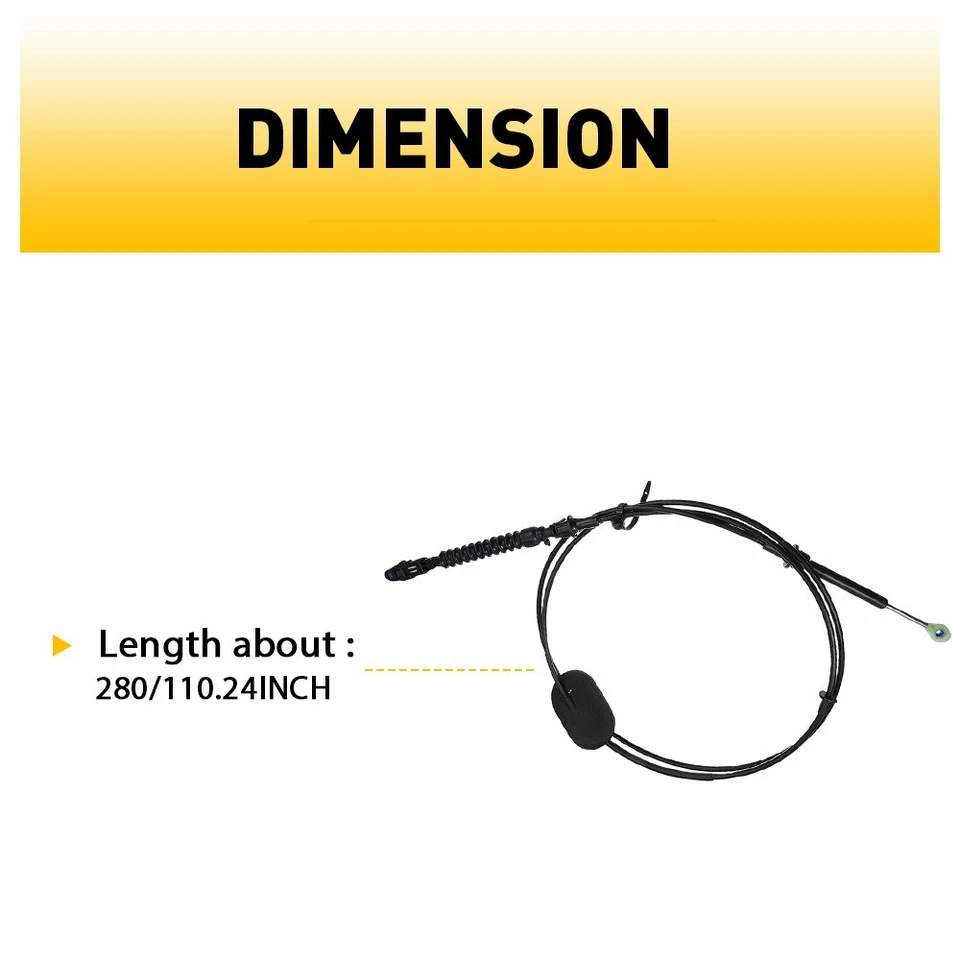 Cable de palanca de cambios de transmisión automática 15037353 para Chevrolet Tahoe GMC Yukon Foto 4 de 4