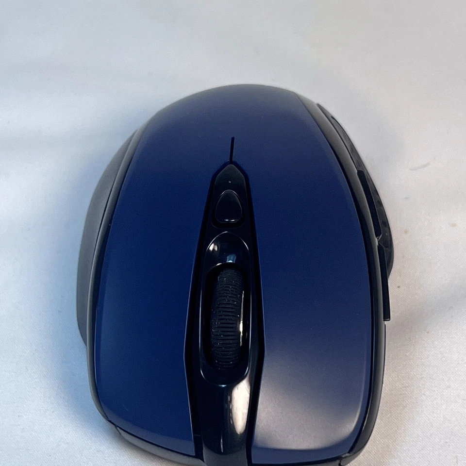 Tecknet Ergonomic Cordless Wireless Optical Blue Computer Mouse Scroll Wheel - Image 3 of 4