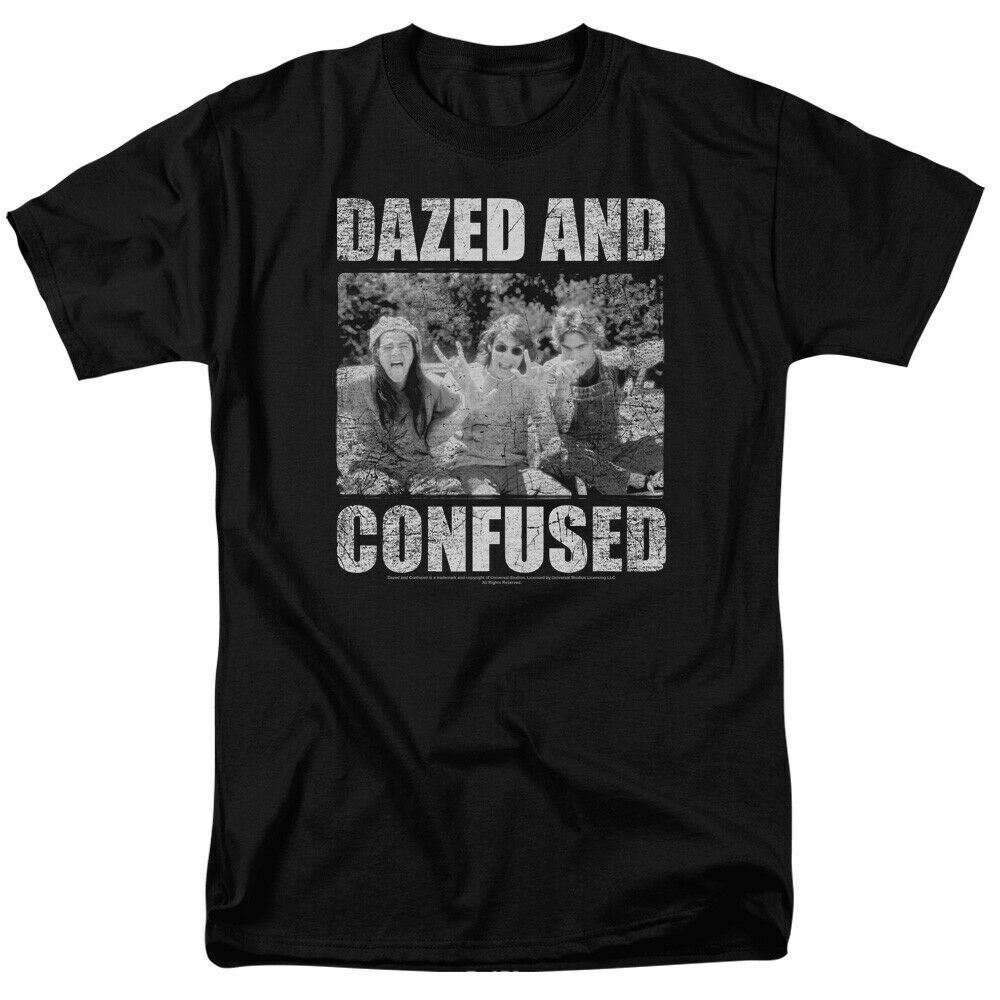 Dazed and Confused Rock On T Shirt Licensed Comedy Movie Funny Tee New Black