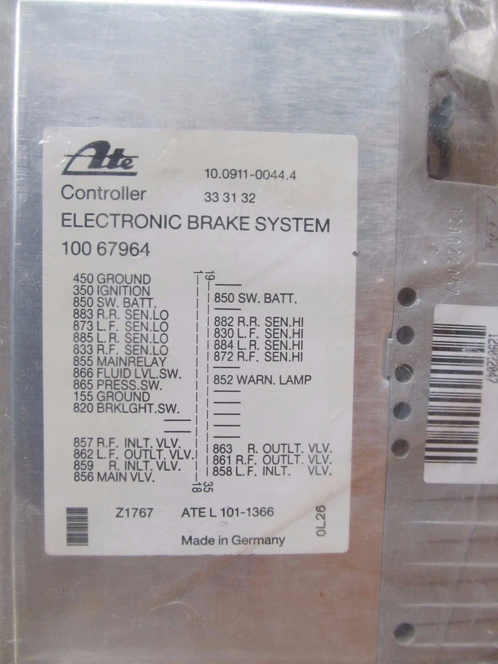 Nuevo módulo de control de frenos ABS OEM GM 10067964 1988 1989 1990 Pontiac 6000 Foto 4 de 4