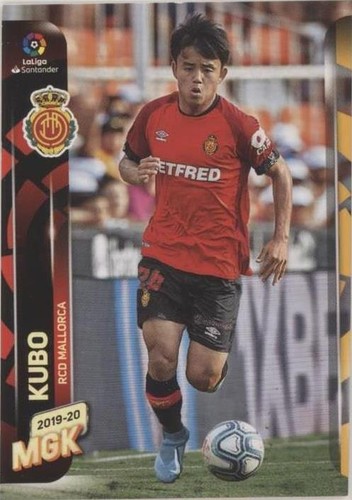 2019-20 Panini Colectiones Este Liga Takefusa Kubo Rc PSA 9 _1766