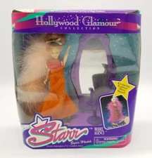 Hollywood Glamour Super Model Starr #41653 6”  Doll Amber Play Set RARE 1996