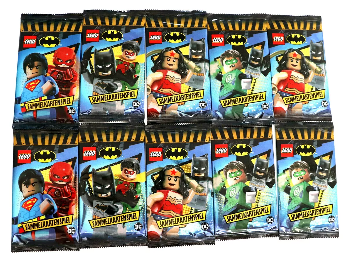 Blue Ocean Lego Batman Trading Cards Game Trading Cards 10 Pack 50 Cards