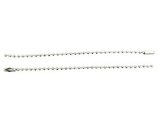 Stainless Steel 4.5" Inch Ball Key Chains Made in USA - Pack of 100