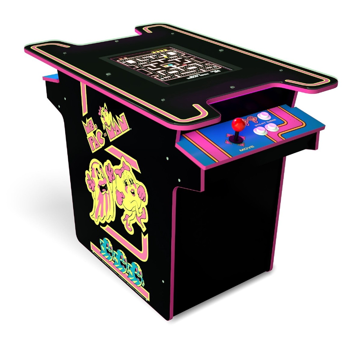 Arcade1Up Ms. Pac-Man Head-to-Head 40th Collection Arcade game