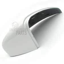 VW GOLF MK6 DOOR WING MIRROR COVER CAP CASING RIGHT DRIVERS SIDE CANDY WHITE