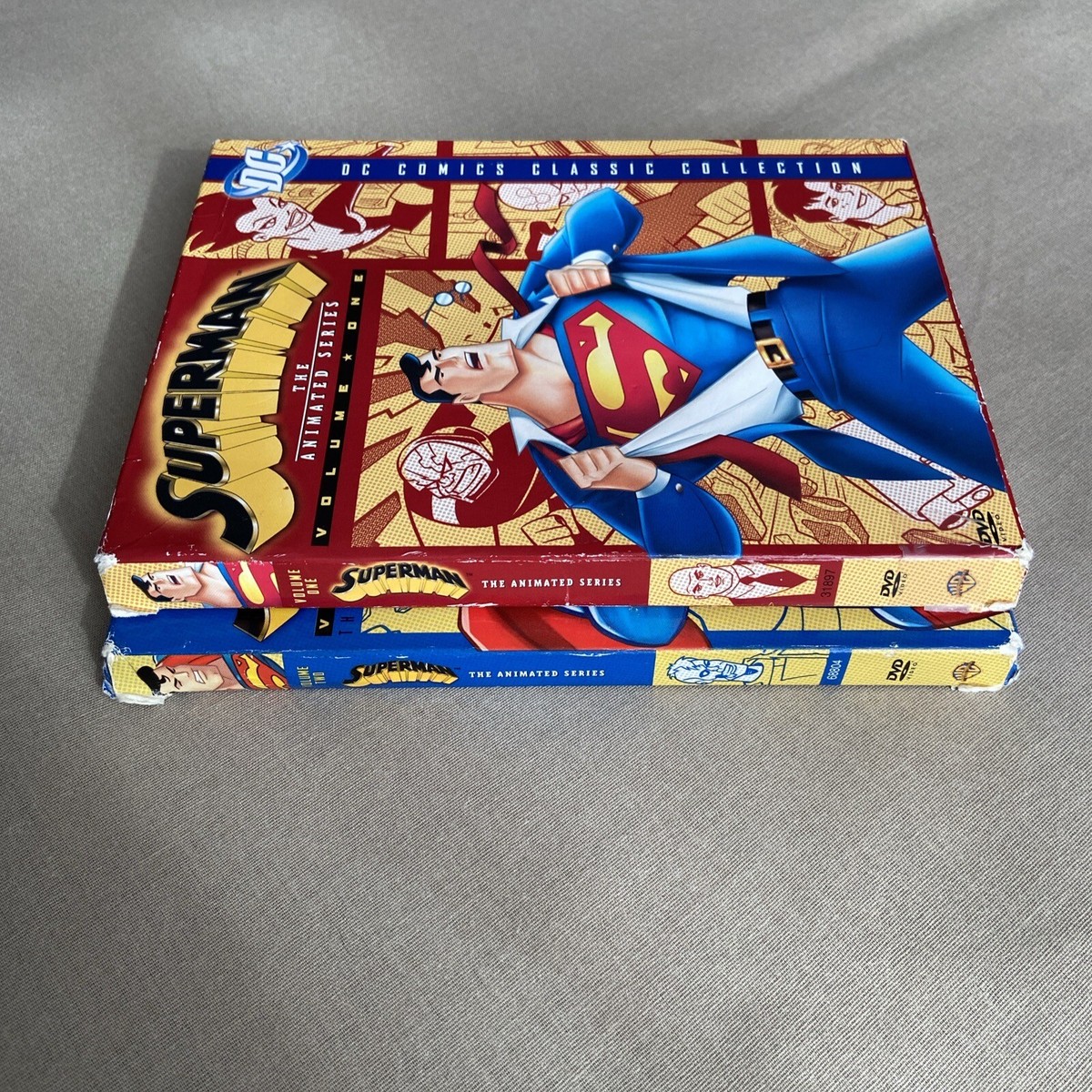 Superman: Animated Series Volumes 1 & 2 (DVD 4-Disc Set) 1996 DC