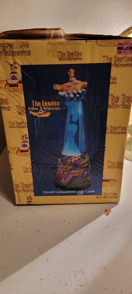 ○ビートルズ イエローサブマリン ラバ ランプ ビンテージ品○Beatles