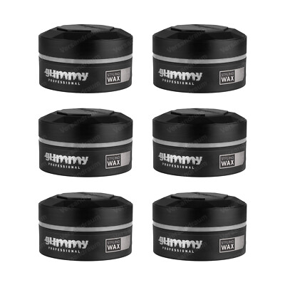 6x Fonex Gummy & Fonex Styling Wax Sets alle Farben & Farben Haarwachs 600-900ml