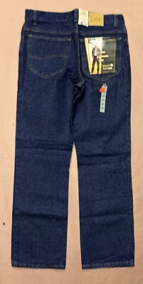 Vintage Lee Blue Jeans, Regular Fit Bootcut, Deadstock NWT, Size 33x31