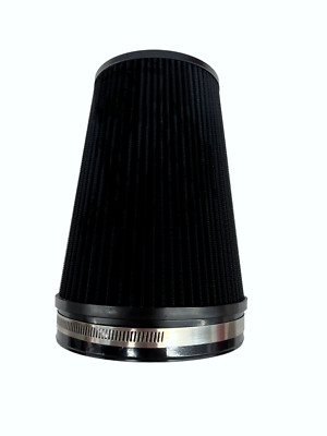6 inch inlet air filter cone Air Intake - black