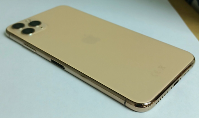 iPhone 11 Pro Max back housing w/small parts & cameras, used-Good