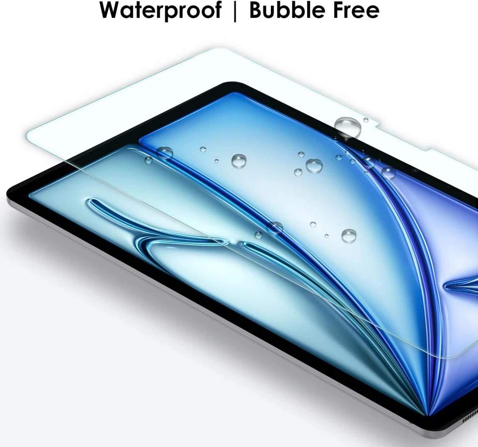 2X Schutzglas für Apple iPad Air 2024 / 2025 11″ Zoll Display Panzerfolie 9H - Bild 2 von 4