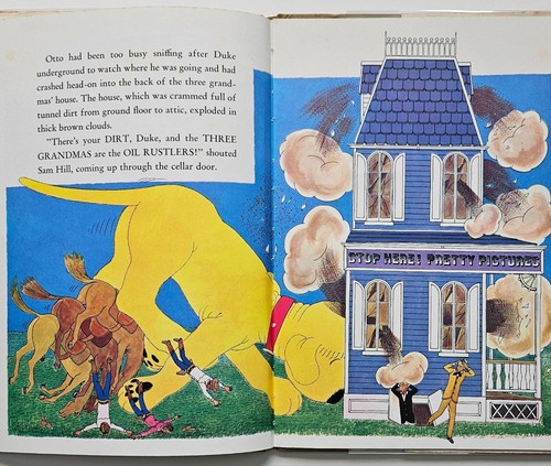 William Pene du Bois OTTO IN TEXAS, 1959 in DJ, 1st Edition - Imagen 5 de 8