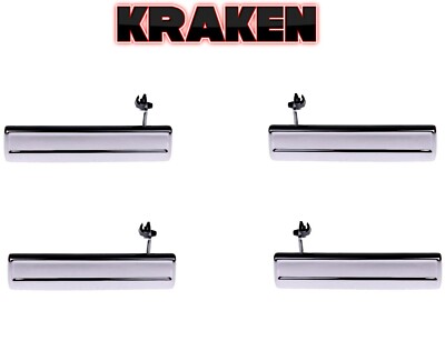 Outside Door Handles For Olds 88 98 Buick Lesabre 4 Door 1980-1990 Metal Set