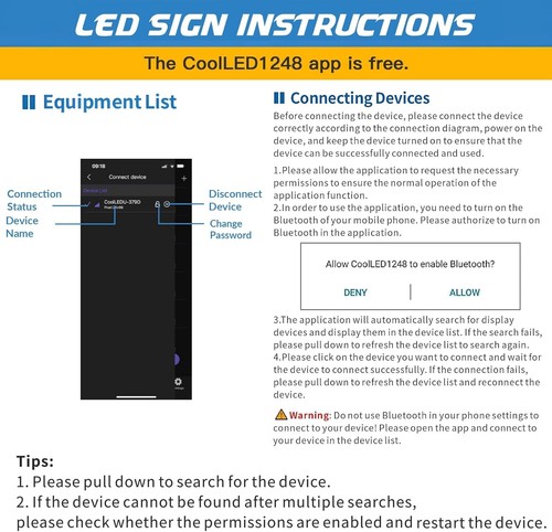 Portable 15''x4'' LED Display - Waterproof, Programmable for Bars and Hotels - Picture 10 of 10