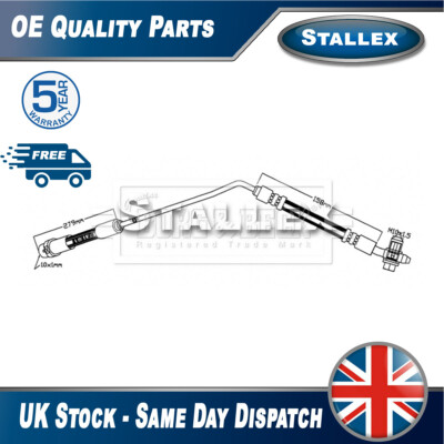 Fits BMW X5 2000-2006 3.0 D 4.4 4.6 4.8 Brake Hose Rear Left Stallex