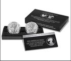 2021 American Silver Eagle One Ounce Reverse Proof Two-Coin Set Designer Edition