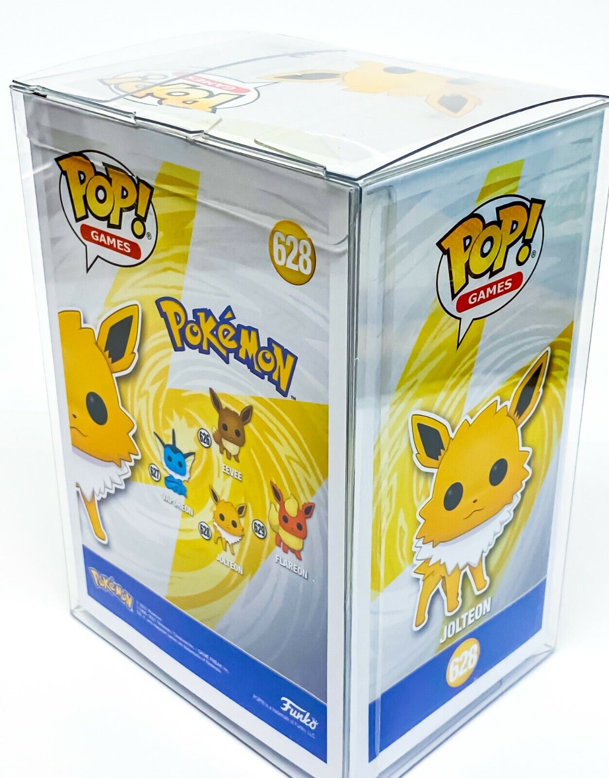 Funko Pop Jolteon Pokemon De Raio Sparky Tipo Elétrico - Funko