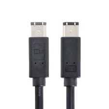 Cable FireWire 400 6-6 ilink to 6 PIN / 6PIN FireWire 400 Wire IEEE 1394 1.6m