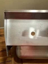 BK Resources BKHS-W-1410 14"W Wall Mount Hand Sink without Faucet.