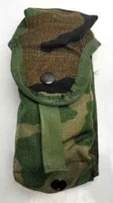 US Military MOLLE DOUBLE MAG POUCH Magazine Pouch WOODLAND CAMO Lot - 26