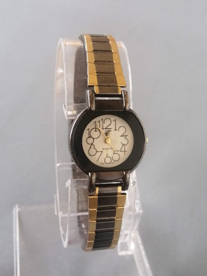 Montre Femme Yves Fély Quartz - Boîtier Acier 36 Mm, Bracelet Box Gris, Swiss Made - Occasion Bon état