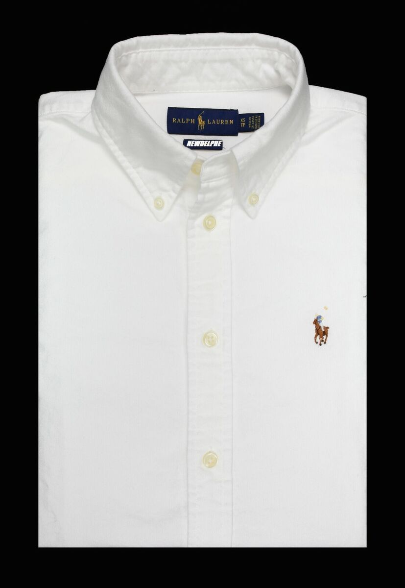 Polo ralph lauren slim fit button down store oxford shirt