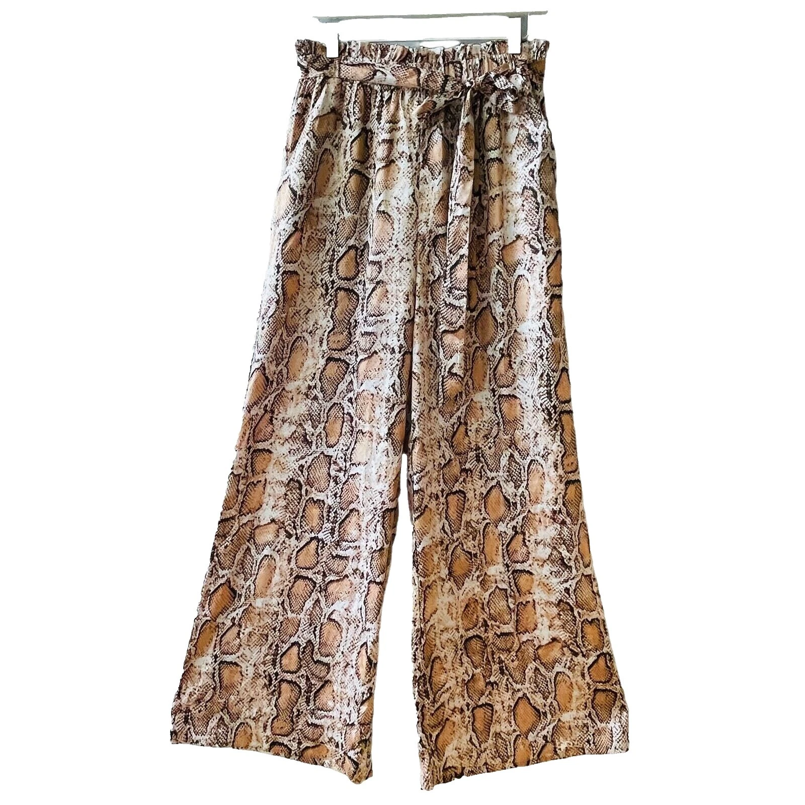 Pantalones de impresión animal de negocios para De mujer