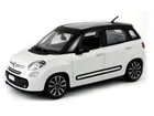 Fiat 500L 2013 White/Black, Bburago Street Fire Car Model 1:43
