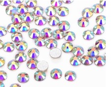 Swarovski flatback No-Hotfix rhinestone CRYSTAL AB QTY 144 Size SS 16