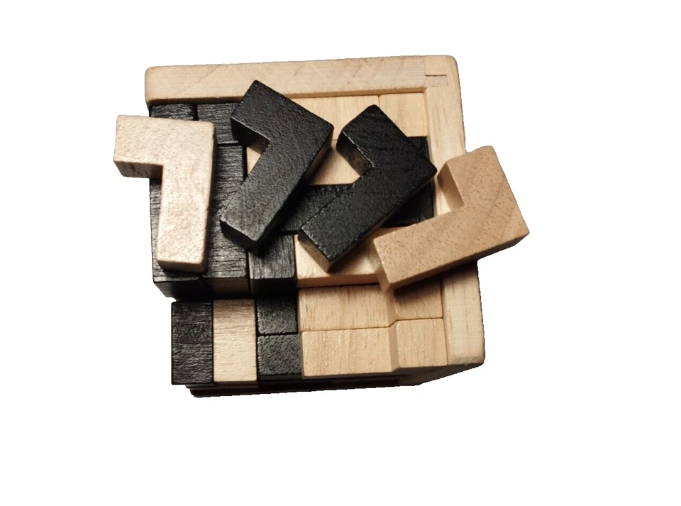 Cubelix - Rompicapo In Legno Gioco per Bambini e Adulti 3D Puzzle - Immagine 4 di 4