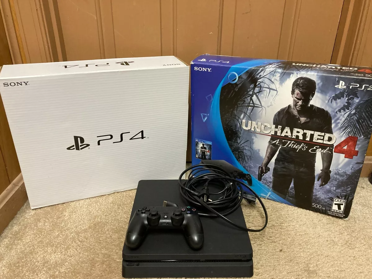 Consola PS4 Slim + Uncharted 4 (1 TB)