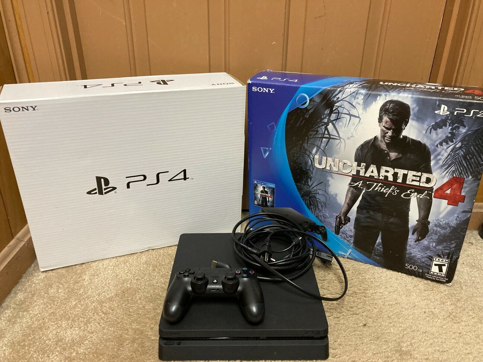 Best Buy: Sony PlayStation 4 Console Uncharted 4: A Thief's End Bundle  Black 3001504