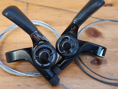 Vintage Suntour XC Pro Accushift Thumb Shifters 3x7 MTN Bike | eBay