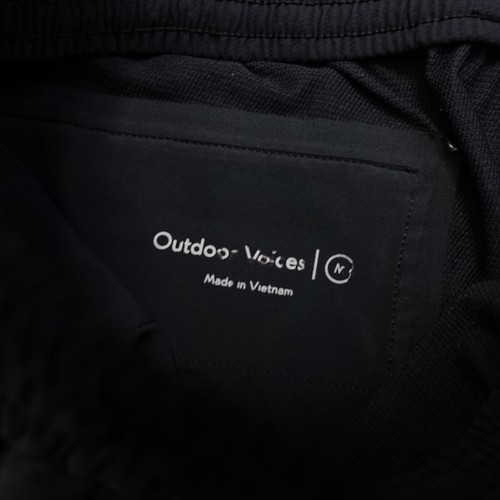 Outdoor Voices Jogger Pants Mens Medium Black Performance Stretch Drawstring - Picture 12 of 13