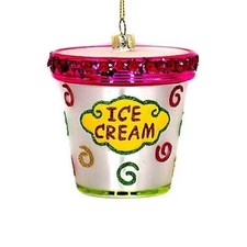 Glass Ice Cream bucket