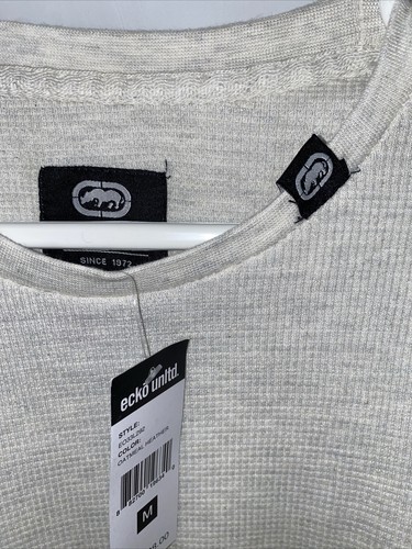 Camisa Echo Térmica Manga Larga Avena Brezo Cuello Redondo Tejida M - Imagen 6 de 10