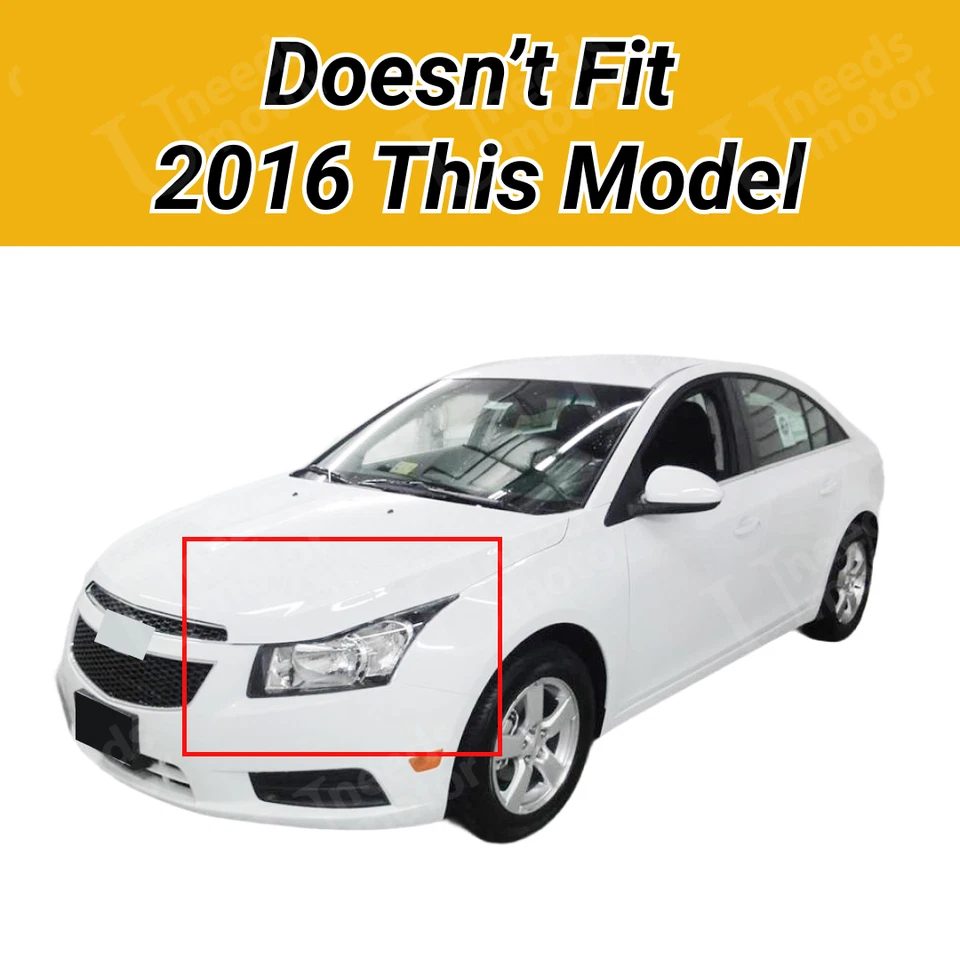 Fits Chevrolet Cruze 16-19 In-Channel Window Vent Visor Rain Sun Guard Deflector - Image 3 of 4