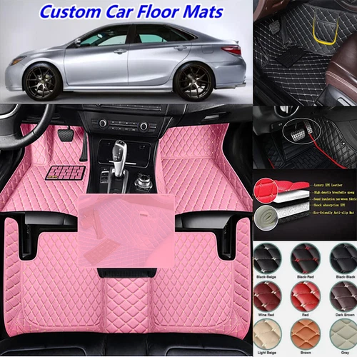 For Hummer H2 H3 Car Floor Mats Waterproof Carpets All Season Handmade - Foto 16 di 44