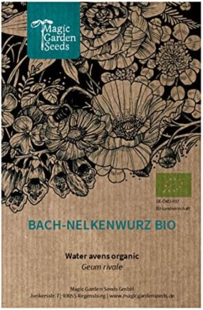 Cariofillata dei rivi (Geum rivale) biologica - circa 450 semi