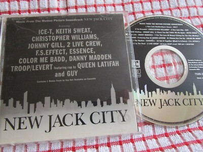 Music From The Motion Picture Soundtrack New Jack City Giant Records CD Album