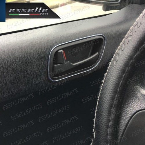 BORDO PROFILO INSERTO CROMATO INTERNI AD INCASTRO PER BMW SERIE 3 E90 E91 - Foto 11 di 12